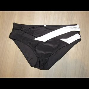 Black-White Bikini Bottom